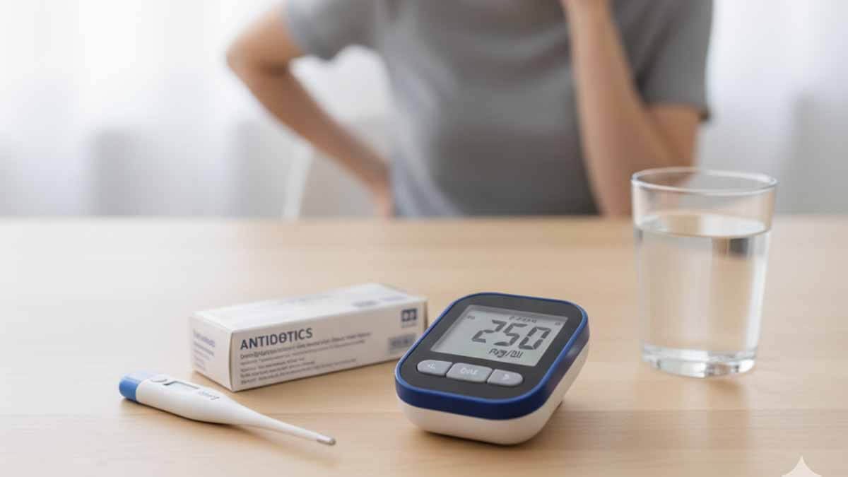 항생제가 혈당 수치를 높인다