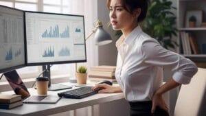 허리 통증 없이 컴퓨터 오래 사용하는 법