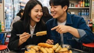 임신 전 튀긴 음식